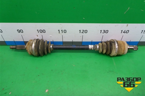 Привод передний левый (1.3л SQR473F шлиц внутр-24, наруж-23) (S212203010AB) для Chery QQ6(S21) с 2008г (Ку Ку 6)