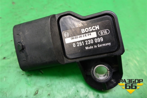 Датчик абсолютного давления (0261230099) для Chery QQ6(S21) с 2008г (Ку Ку 6)