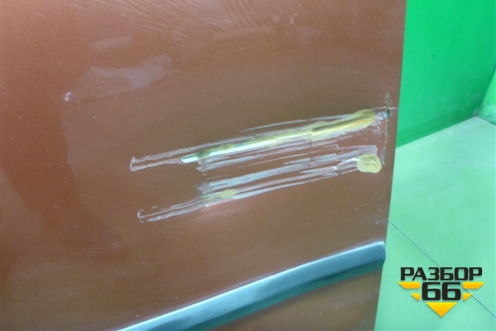 Дверь передняя левая для Chery QQ6(S21) с 2008г (Ку Ку 6)