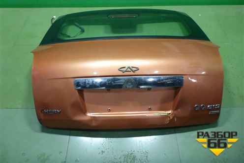 Дверь багажника со стеклом для Chery QQ6(S21) с 2008г (Ку Ку 6)