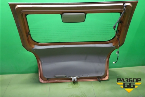 Дверь багажника со стеклом для Chery QQ6(S21) с 2008г (Ку Ку 6)