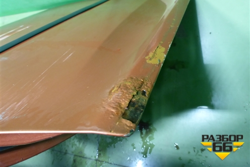 Дверь задняя правая для Chery QQ6(S21) с 2008г (Ку Ку 6)