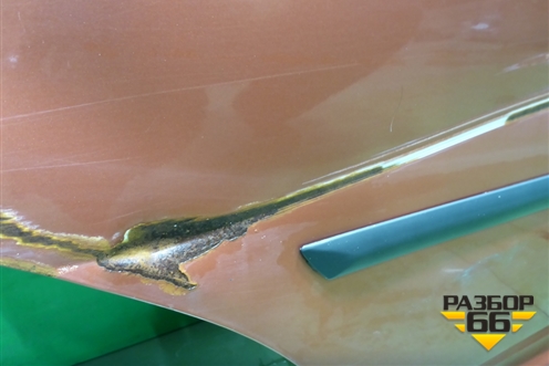 Дверь задняя правая для Chery QQ6(S21) с 2008г (Ку Ку 6)