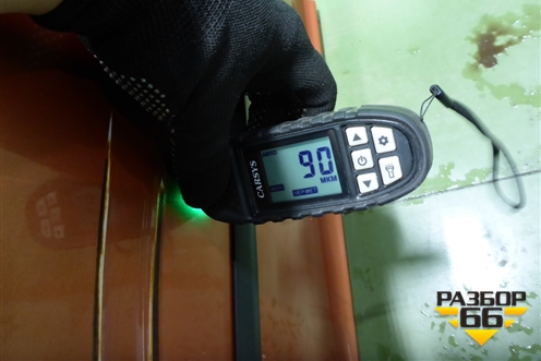 Дверь задняя правая для Chery QQ6(S21) с 2008г (Ку Ку 6)