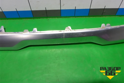 Накладка переднего бампера нижняя (после 2020г) (86577S1600) для Hyundai Santa Fe с 2018-2024г (Санта Фе)