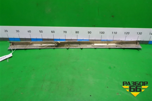 Накладка переднего бампера нижняя (после 2020г) (86577S1600) для Hyundai Santa Fe с 2018-2024г (Санта Фе)