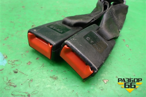 Замок ремня безопасности задний (пара) (6RU857739C) для Volkswagen Polo (седан) с 2010г (Поло)