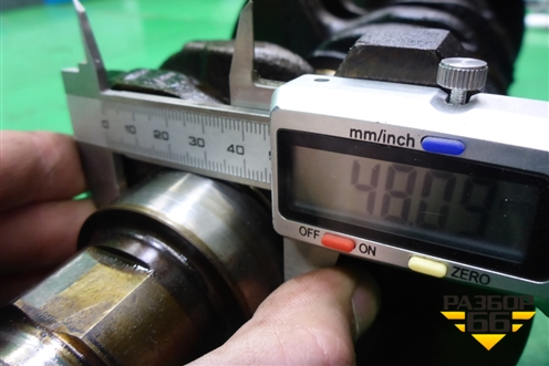 Коленвал (1.3л 4G13) для Mitsubishi Lancer-9  с 2003-2008г (Лансер)