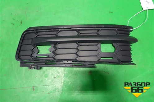 Решетка в передний бампер правая (до 2021г) (565807368) для Skoda Kodiaq с 2017г (Кодиак)