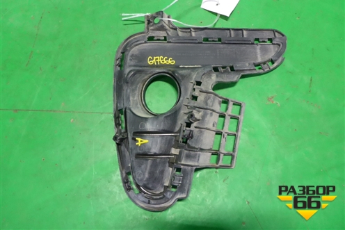 Накладка ПТФ левая (нет под ДХО) (86523H0000) для Kia Rio с 2017г (Рио 4)