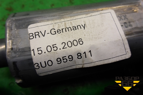 Моторчик стеклоподъёмника задний левый (3U0959811) для Skoda Superb с 2001-2008г (Суперб)