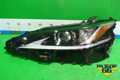 Фара левая (после 2021г Led без блока) (8118533L30) для Lexus ES-250 с 2018г (ЕС)