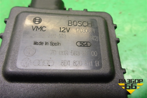 Моторчик заслонки отопителя (8D1820611B) для Skoda Superb с 2001-2008г (Суперб)