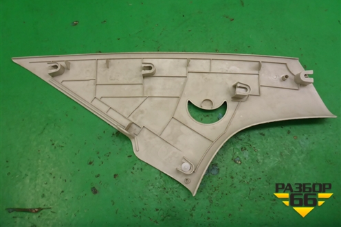 Обшивка стойки задняя верхняя правая (3U5868202L) для Skoda Superb с 2001-2008г (Суперб)