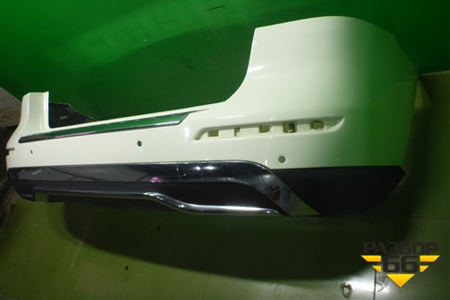 Бампер задний (после 2014г под парктроник) (A1668850325) для Mercedes Benz ML-Klass W166 c 2011г (МЛ)