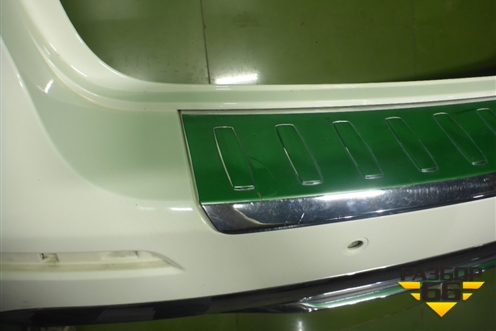 Бампер задний (после 2014г под парктроник) (A1668850325) для Mercedes Benz ML-Klass W166 c 2011г (МЛ)