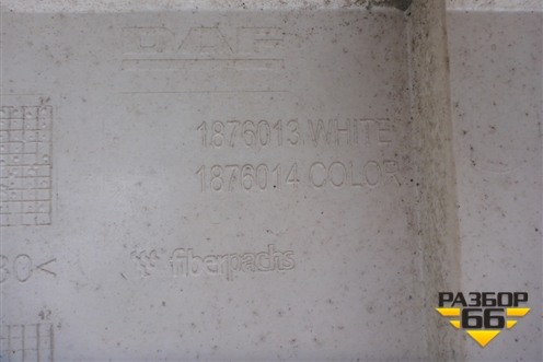 Спойлер кабины (верхний передняя часть) (1876013) для DAF XF 106 с 2013г (ХФ)