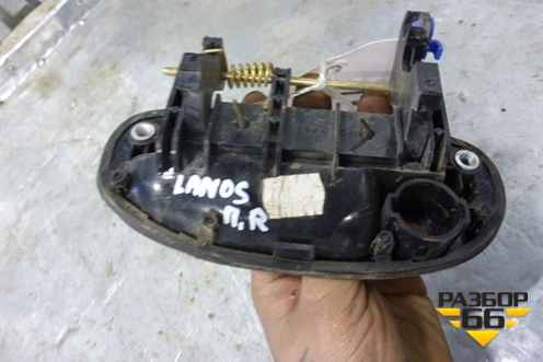 Ручка наружная двери передней правой для Chevrolet Lanos с 2004г (Ланос)