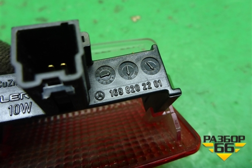 Фонарь подсветки багажника (1698202201) для Mercedes Benz CLS C219 с 2004-2010г (ЦЛС)