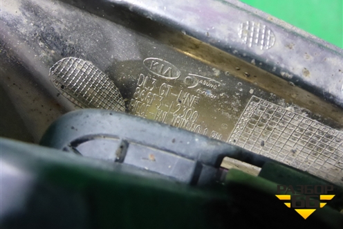 Накладка заднего бампера правая (866F3L2300) для Kia K5 с 2020г (К5)