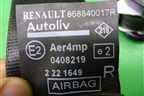 Ремень безопасности передний правый с пиропатроном (868840017R) для Renault Fluence с 2009-2017г (Флюенс)