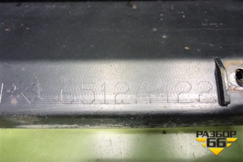 Накладка на порог наружная правая (6512A422) для Mitsubishi Outlander с 2012-2024г (Аутлендер)