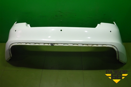 Бампер задний (под парктроник) (60U807421B) для Skoda Rapid с 2013г (Рапид)