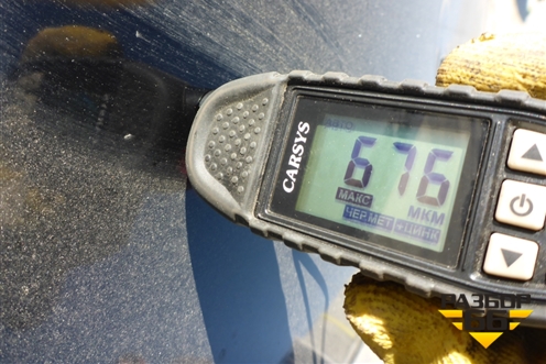 Крыша не под люк (5ти дверный кузов) для Citroen C4 с 2005-2011г (С4)