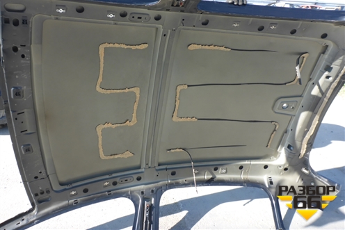 Крыша не под люк (5ти дверный кузов) для Citroen C4 с 2005-2011г (С4)