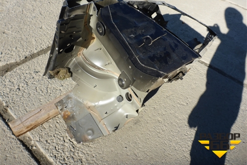 Лонжерон передний левый для Citroen C4 с 2005-2011г (С4)