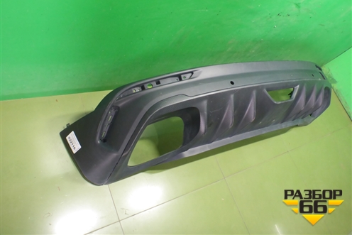 Бампер задний нижняя часть (до 2023г под парктроник) (6600124614) для Geely Coolray с 2019-2025г (Кулрей)