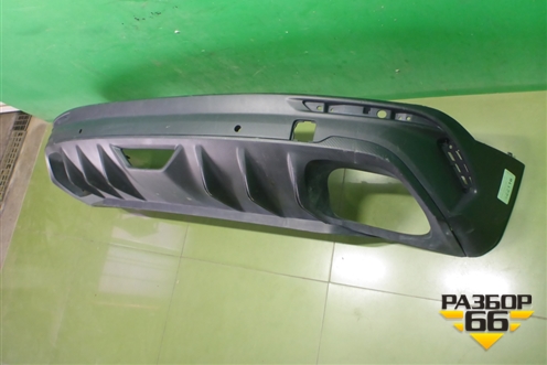 Бампер задний нижняя часть (до 2023г под парктроник) (6600124614) для Geely Coolray с 2019-2025г (Кулрей)