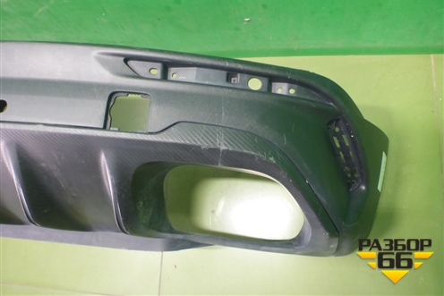 Бампер задний нижняя часть (до 2023г под парктроник) (6600124614) для Geely Coolray с 2019-2025г (Кулрей)