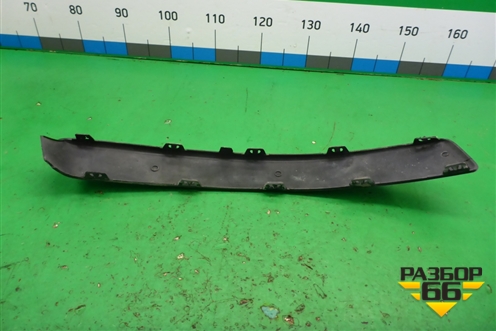 Накладка переднего бампера левая (9646215677) для Citroen C4 с 2005-2011г (С4)