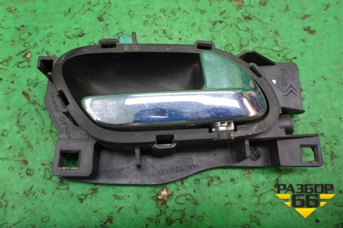 Ручка внутренняя двери задней правой (96435310VD) для Citroen C4 с 2005-2011г (С4)