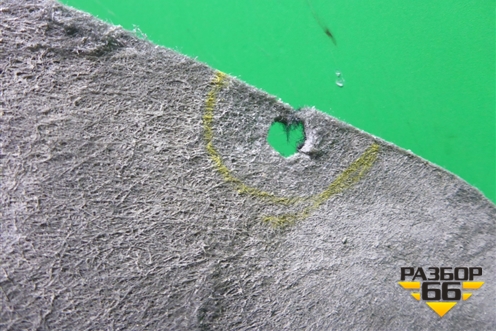 Локер передний левый (после 2018г) для VAZ Granta/Гранта