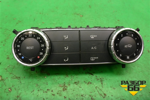 Модуль управления климатической установкой (A1729008306) для Mercedes Benz SLK R172 с 2010-2016г (СЛК)