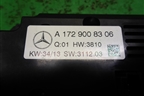 Модуль управления климатической установкой (A1729008306) для Mercedes Benz SLK R172 с 2010-2016г (СЛК)