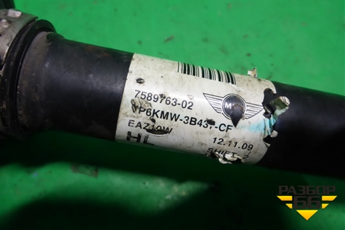 Привод передний левый (N14B16AB 1.6л EP6 турбо АКПП) (7589763) для Mini Cooper R56 с 2005-2014г (Купер)