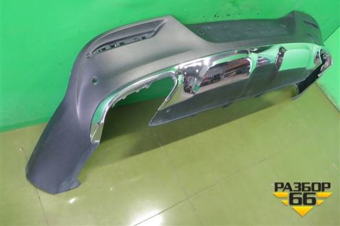 Юбка заднего бампера (под парктроник) (A2928851425) для Mercedes Benz GLE-Klass (купе) C292 с 2015г (ГЛЕ)