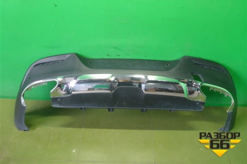 Юбка заднего бампера (под парктроник) (A2928851425) для Mercedes Benz GLE-Klass (купе) C292 с 2015г (ГЛЕ)