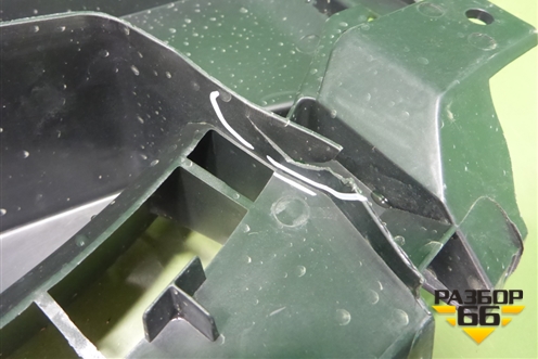 Панель передняя (верхняя часть новая) (68437119AA) для Jeep Cherokee с 2013г (Чероки)