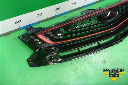 Решетка радиатора (до 2023г под камеру) (6600126541) для Geely Coolray с 2019-2025г (Кулрей)