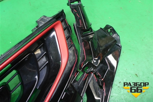 Решетка радиатора (до 2023г под камеру) (6600126541) для Geely Coolray с 2019-2025г (Кулрей)