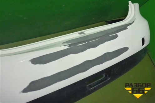 Бампер задний (850224AA0H) для Nissan Almera G15 с 2012г (Альмера Г15)