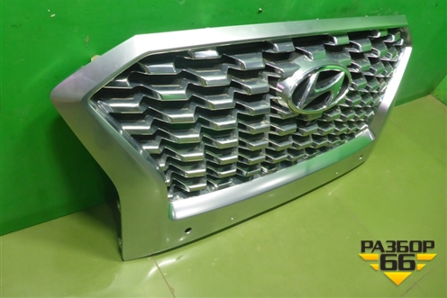 Решетка радиатора (до 2022г под камеру) (86366S8010) для Hyundai Palisade с 2018г (Палисад)