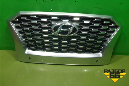 Решетка радиатора (до 2022г под камеру) (86366S8010) для Hyundai Palisade с 2018г (Палисад)