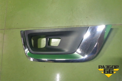 Накладка ПТФ правая (5212760280) ( 5203060220) для Toyota Land Cruiser (300) с 2021г (Ленд Крузер)