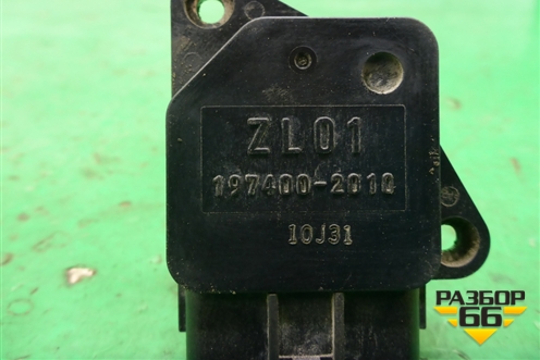 Датчик массового расхода воздуха (1.6л Z6) (1974002010) для Mazda Mazda 3 (BK) с 2003-2009г 