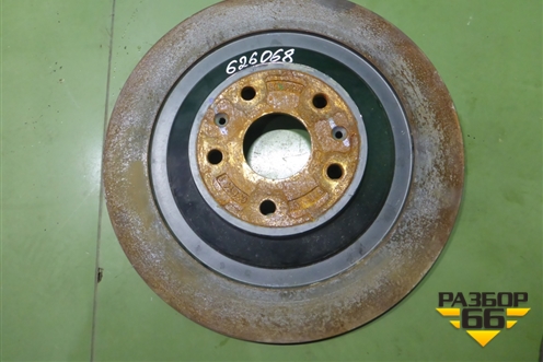 Диск тормозной задний для Changan UNI-K с 2020г (Юни К)